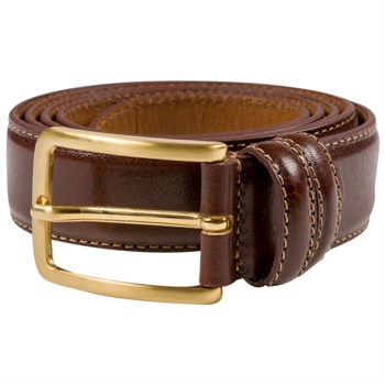 Portia Bælte Brown & Gold 30mm