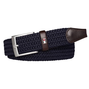 Tommy Hilfiger Elastisk Bælte New Adan Navy