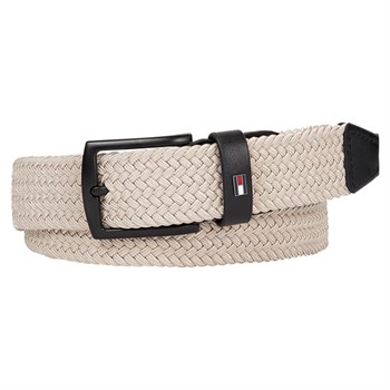 Tommy Hilfiger Elastisk Bælte Denton 3.5 Stone
