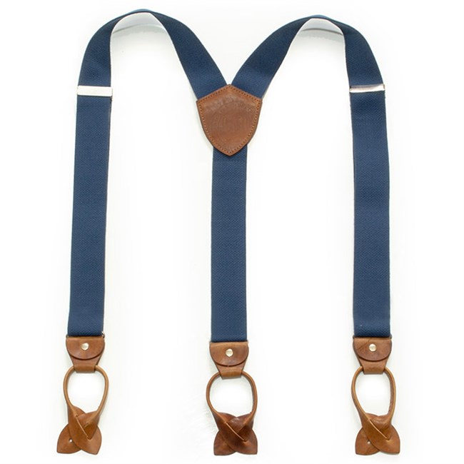 Royal Blue Y-seler LLOYD Med Læderstropper