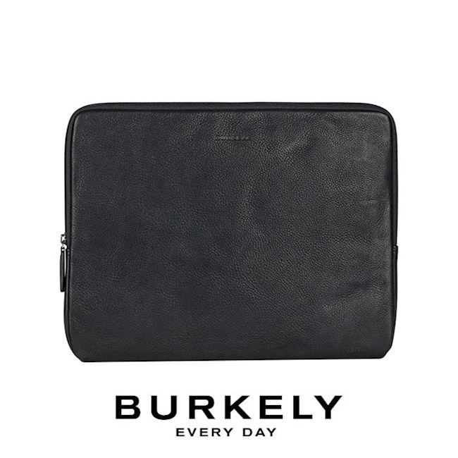 Læder Sleeve Burkely 13,3\' Bærbar Antique Avery Sort