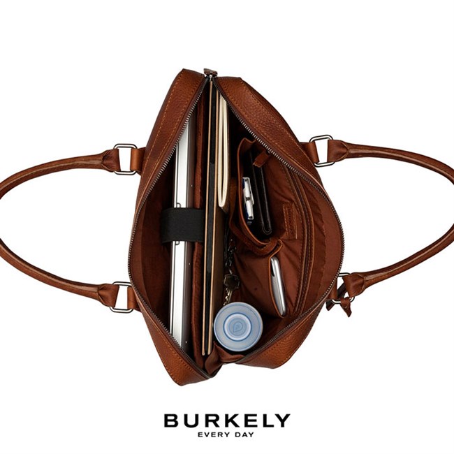 Taske Bærbar 13,3\' Cognac Burkely Antique AVERY