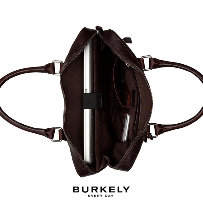 Taske Bærbar 13,3\' Dark Brown Burkely Antique AVERY