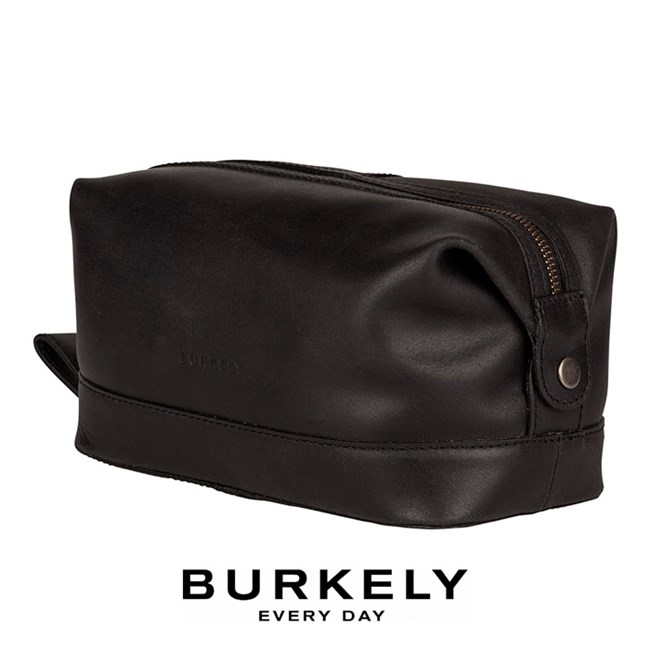 Toilettaske Burkely Vintage Riley Sort