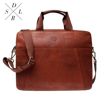 Saddler Computer Taske Sortland Midbrown