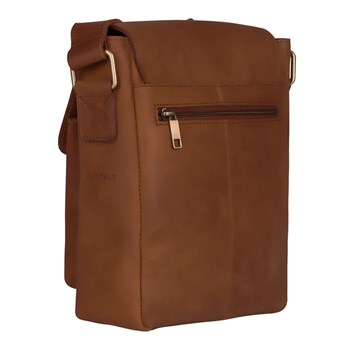 Burkely Vintage Luke Skuldertaske Cognac Brun