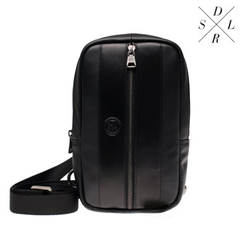 Saddler Erik Rygsæk Sort læder