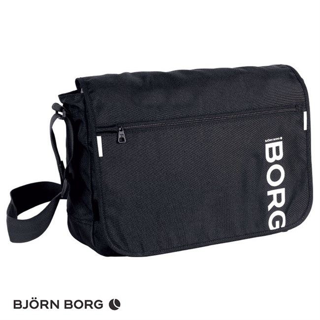 Björn Borg Messenger Taske Flyer Low Sort