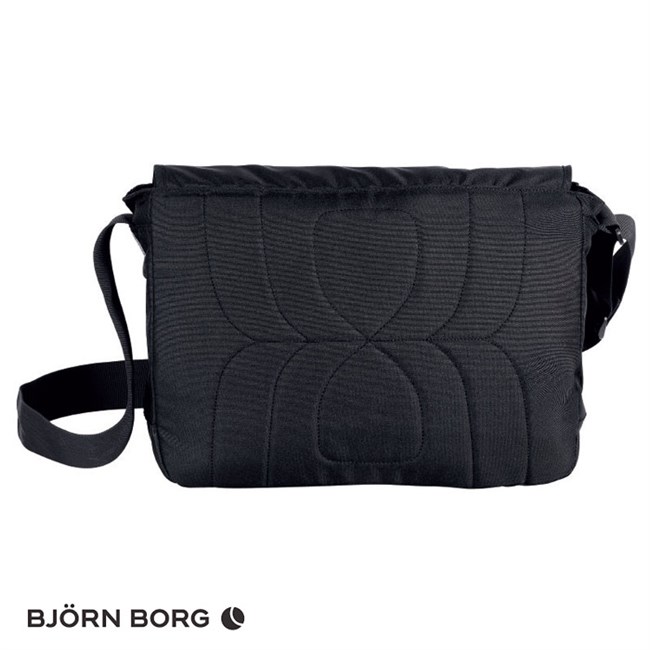 Björn Borg Messenger Taske Flyer Low Sort