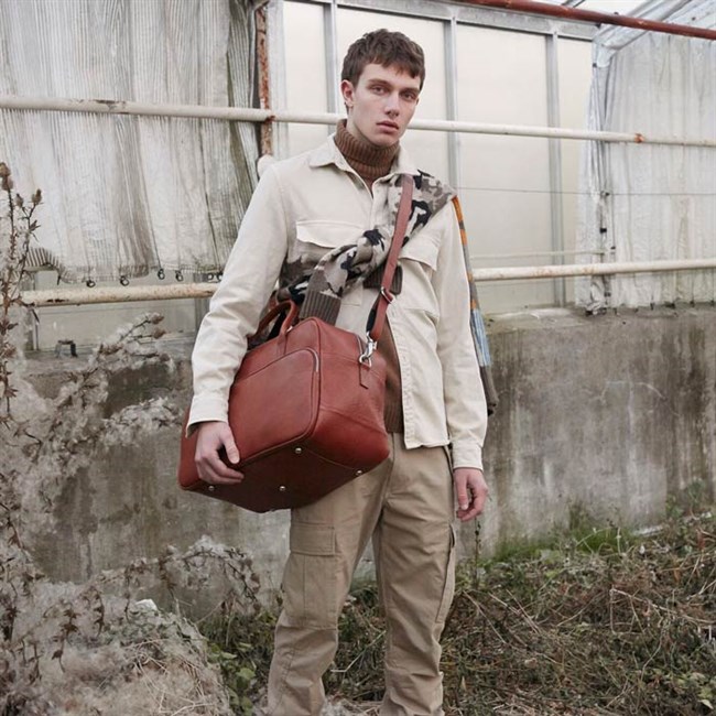 Still Nordic Train Weekend Bag Cognac