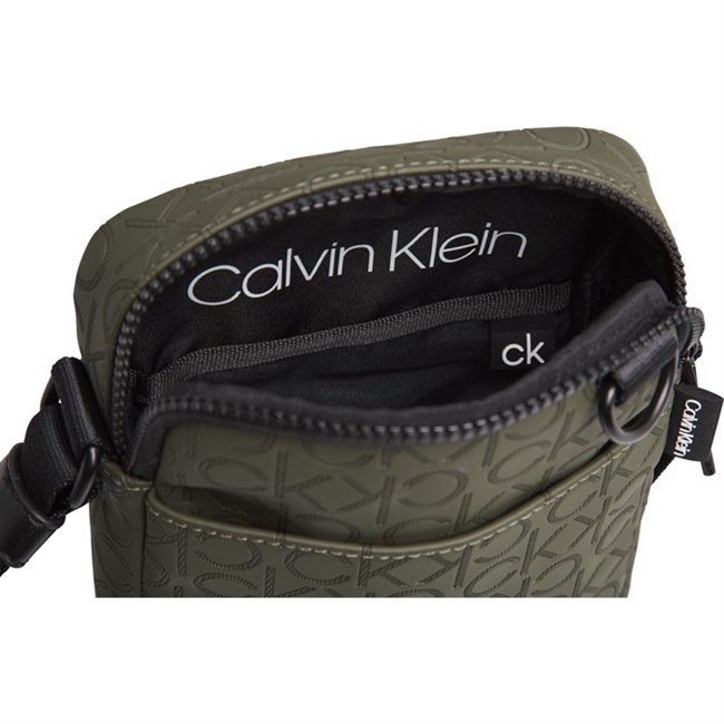 Calvin Klein Monogram Blend Reporter Mørk Olivengrøn