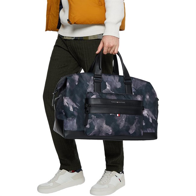 Tommy Hilfiger Elevated Nylon Camo Weekend Bag