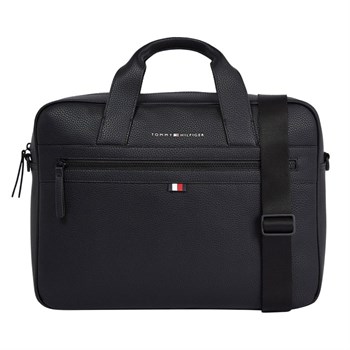 Tommy Hilfiger Essential PU Computer Bag Black