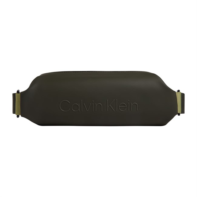 Calvin Klein Rubberized Waistbag Grøn