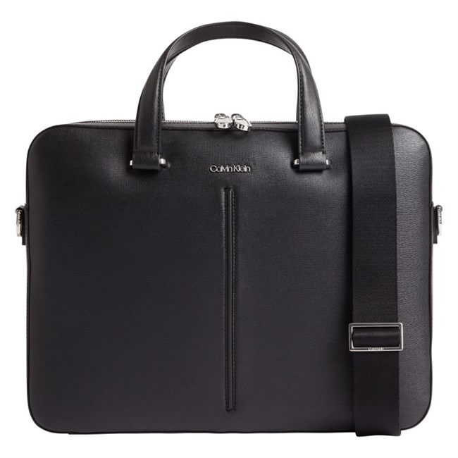 Calvin Klein Slim Computertaske Sort