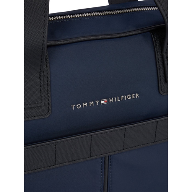 Tommy Hilfiger Elevated Nylon Computertaske Mørkeblå