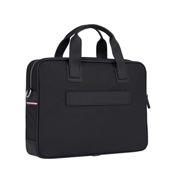 Tommy Hilfiger Elevated Nylon Computertaske Sort