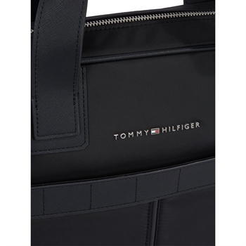 Tommy Hilfiger Elevated Nylon Computertaske Sort