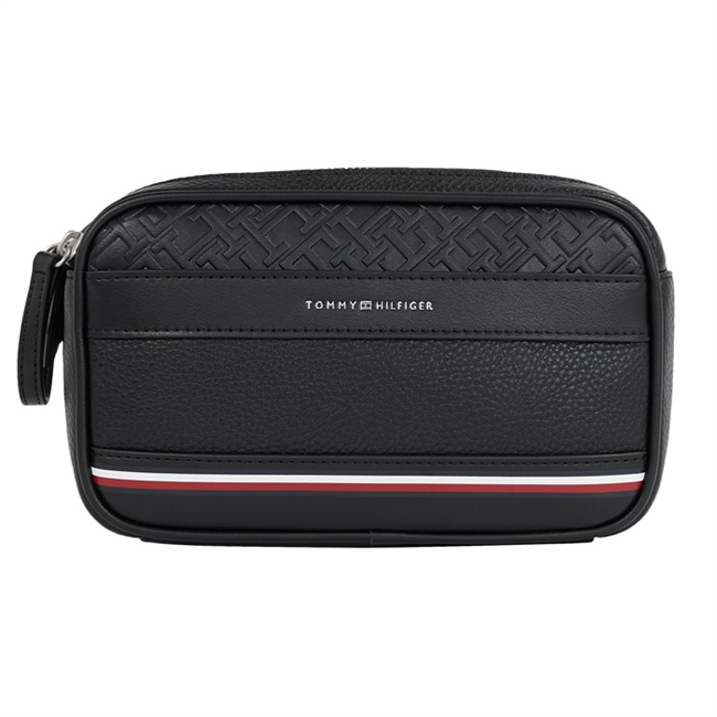 Tommy Hilfiger Central Washbag Sort Toilettaske 