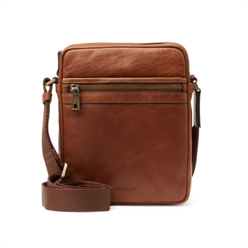 Saddler Valle Messenger Taske forside brun