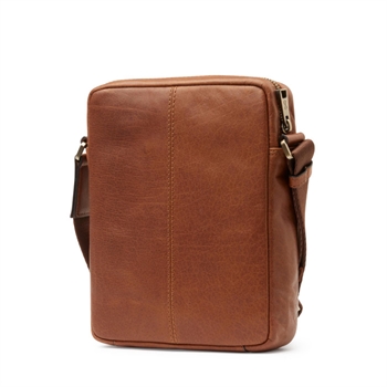 Saddler Valle Messenger Taske forside brun