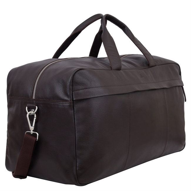 Adax Prato Weekendtaske Harry Dark Brown