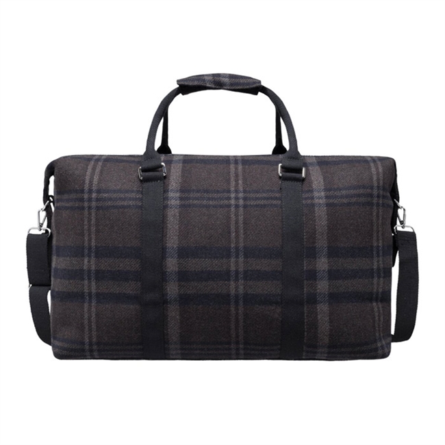 Lækker Weekendtaske i tern fra Les Deux.