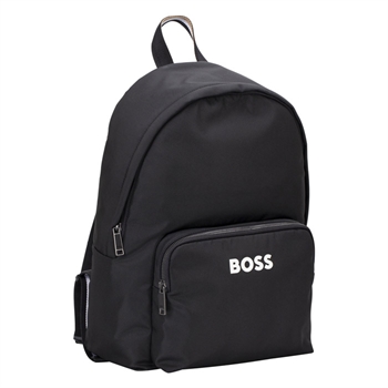 Klassisk sort rygsæk fra BOSS