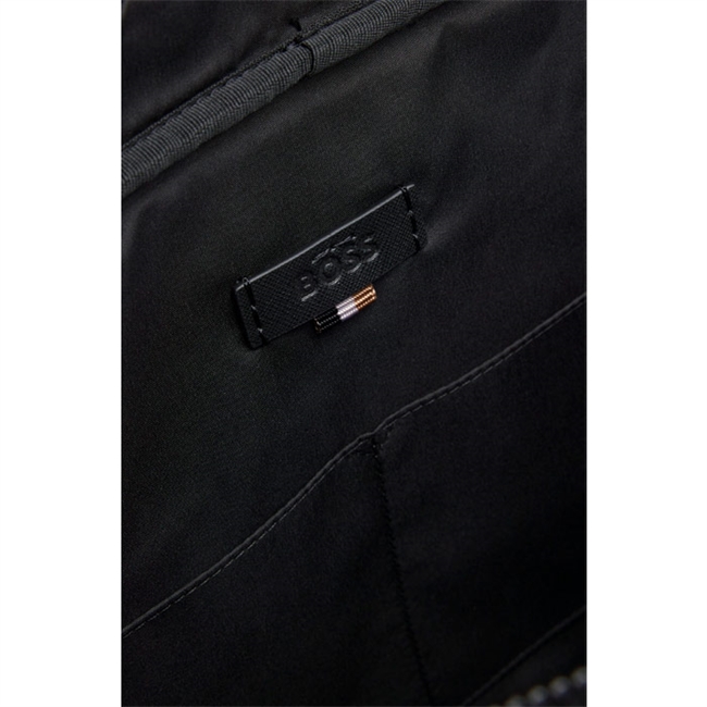 Smart sort computertaske med mønster fra BOSS