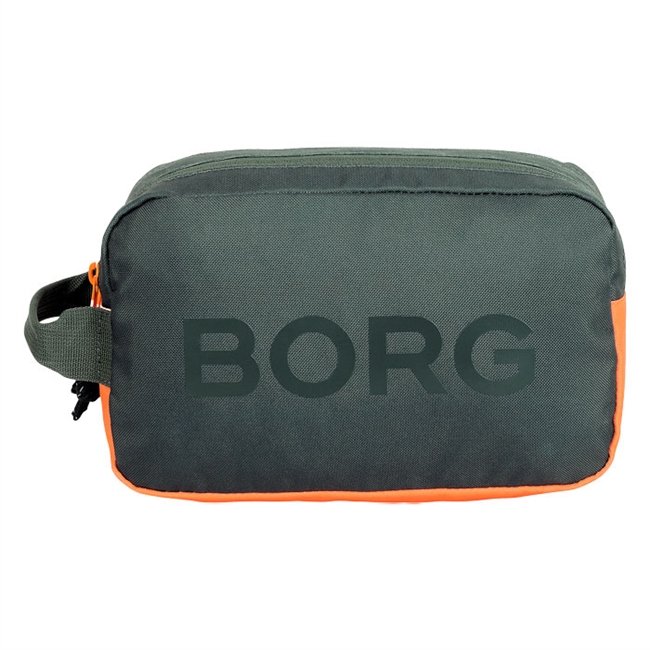 Smart toilettaske fra Björn Borg i grøn og orange