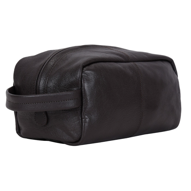 Adax Prato Washbag Harry Toilettaske Dark Brown