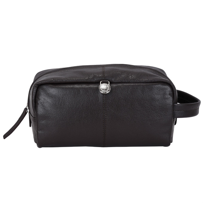 Adax Prato Washbag Harry Toilettaske Dark Brown