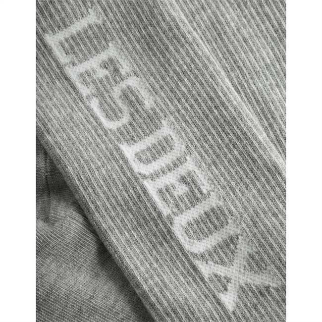 Lækre grå tennis strømper med logo fra Les Deux.