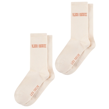 Les Deux Blake 2-Pack Rib Sokker