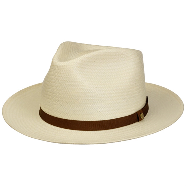 Flot sommer stråhat fra Stetson i lys beige farve.