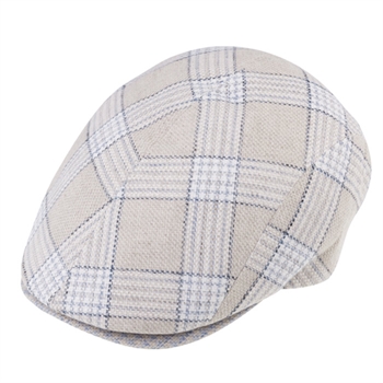 Stilfuld Beige Sixpence Hat fra Fiebig