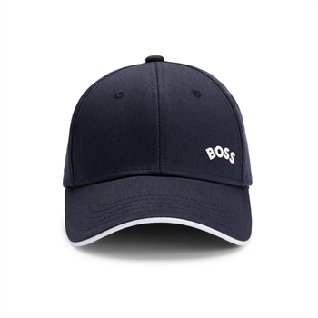 Mørkeblå Cap fra BOSS med lille logo.
