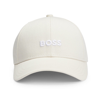 Lækker lys sandfarvet cap fra BOSS med lille logo.