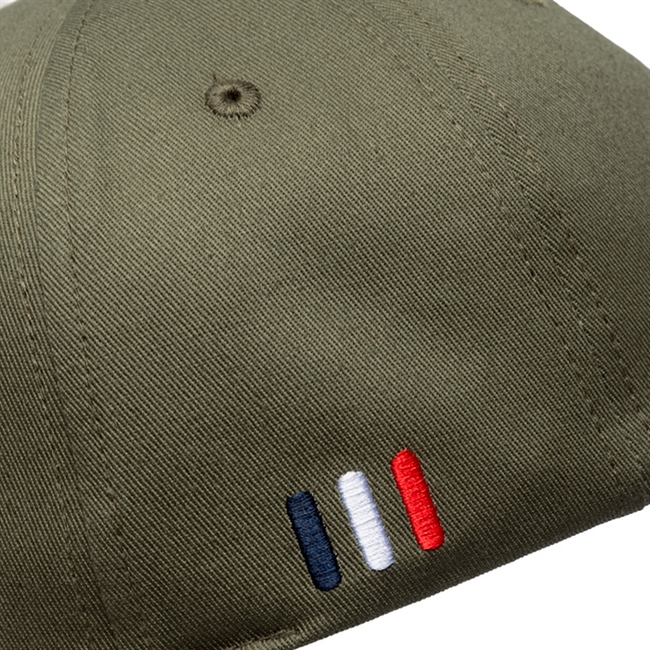 Les Deux Baseball Cap Suede Grøn