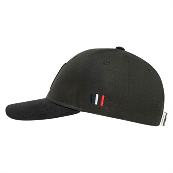 Les Deux Baseball Cap Suede Grøn m/ Sort