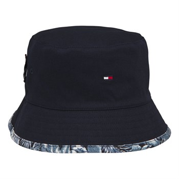 Tommy Hilfiger Reversible Bucket Hat Navy/Floral mix