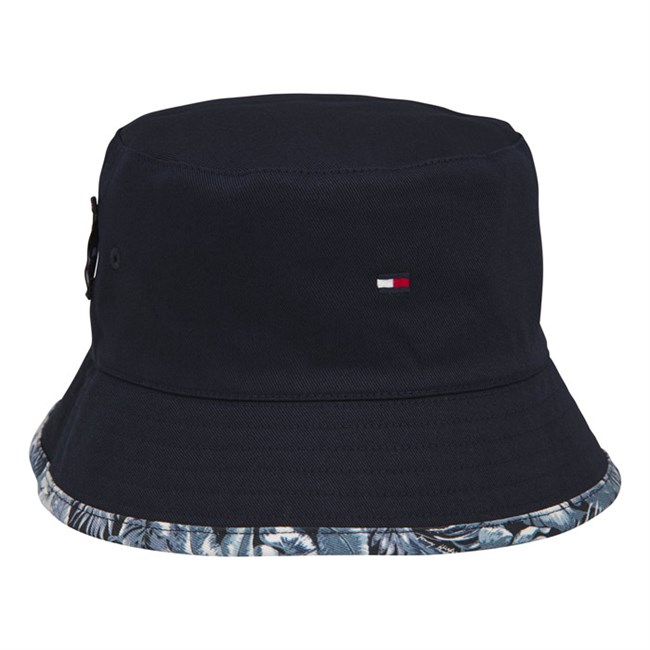 Tommy Hilfiger Reversible Bucket Hat Navy/Floral mix