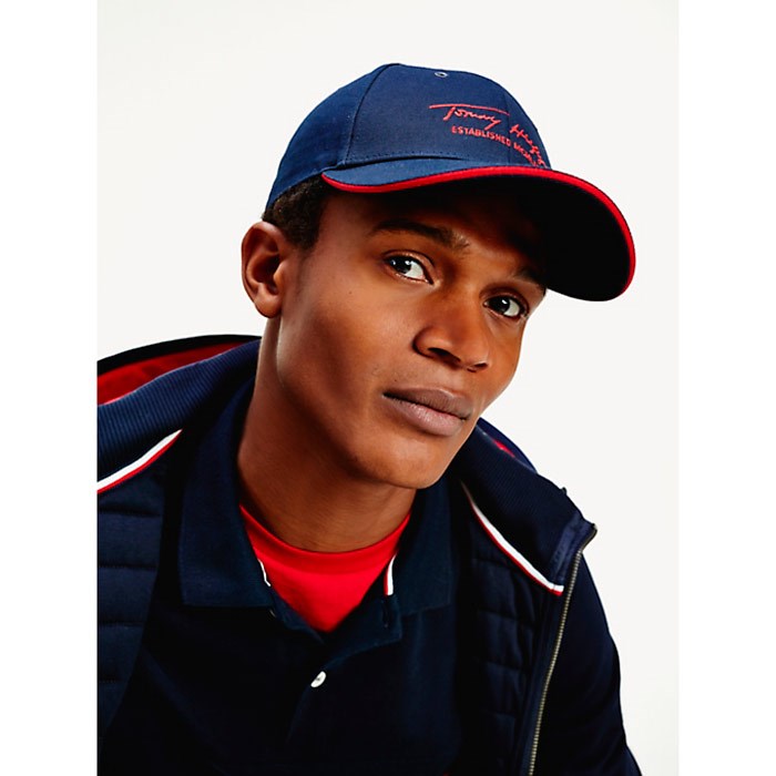 Signature Cap Tommy Hilfiger Navy