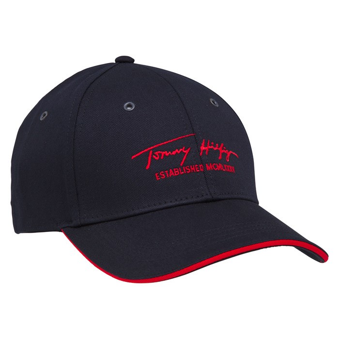 Signature Cap Tommy Hilfiger Navy