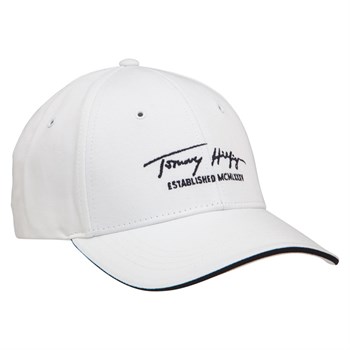Signature Cap Tommy Hilfiger Hvid