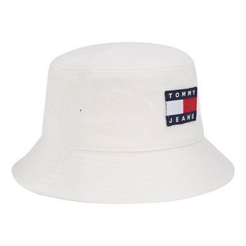 Tommy Hilfiger Hvid Heritage Bucket Hat