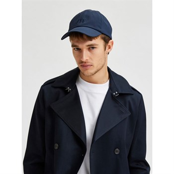 Baseball Cap Navy Blå Selected Homme