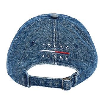 Tommy Jeans Cap Washed Denim