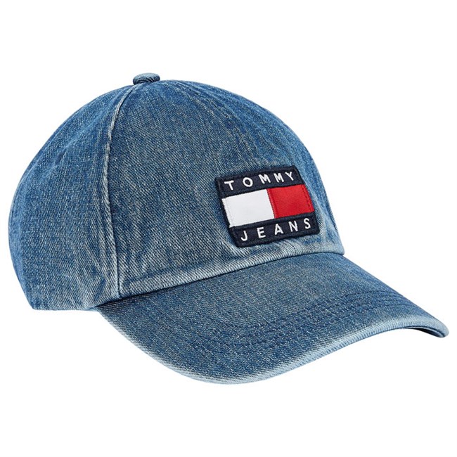 Tommy Jeans Cap Washed Denim