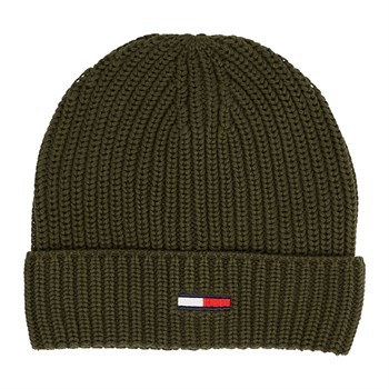 TJM Basic Strik Beanie Olivengrøn